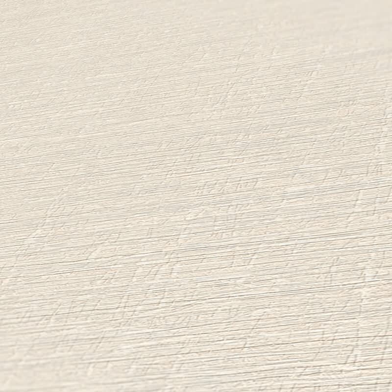 Unitapete mit Struktur-Optik Creme Beige - Einfarbige Vliestapete matt modern (KG-172941)