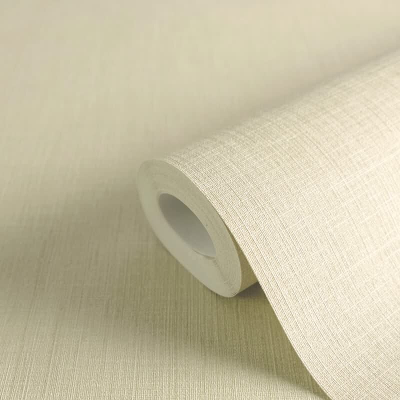 Uni Tapete in Leinen Optik Sandbeige - Strukturierte Vliestapete matt natur (KG-172950)