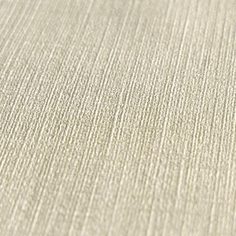 Uni Tapete in Leinen Optik Sandbeige - Strukturierte Vliestapete matt natur (KG-172950)