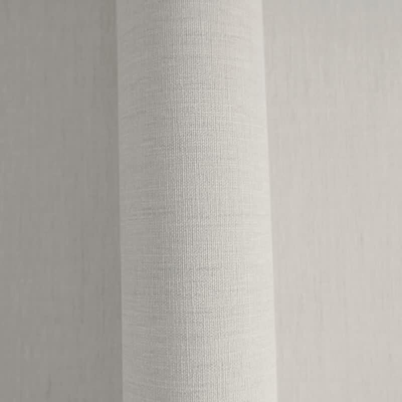 Unitapete in Leinen Optik Hellgrau - Strukturierte Vliestapete matt modern (KG-172953)