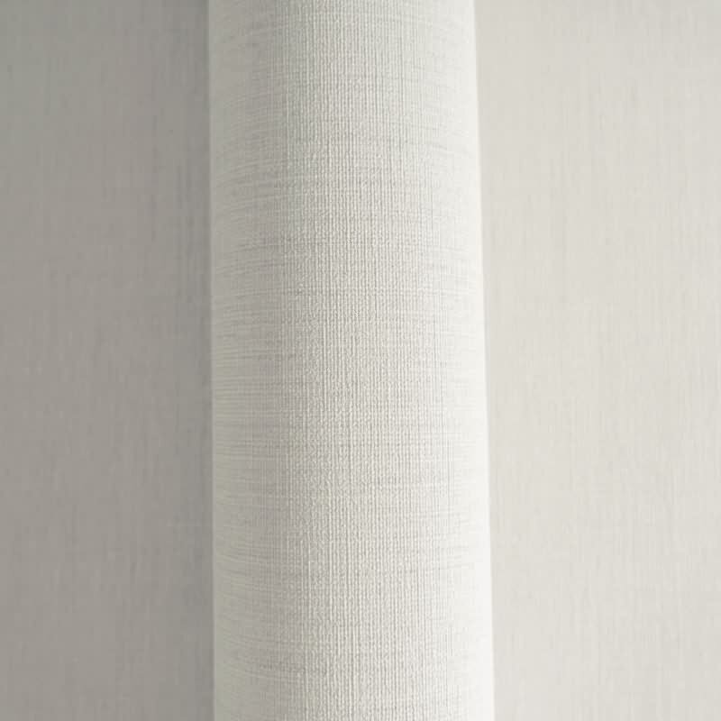 Uni Tapete in Leinen Optik Grau - Strukturierte Vliestapete matt modern (KG-172955)
