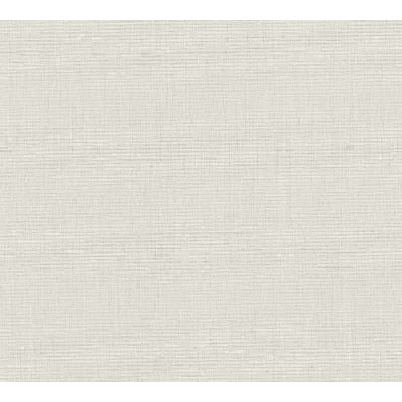 Uni Tapete in Leinen Optik Grau - Strukturierte Vliestapete matt modern (KG-172955)