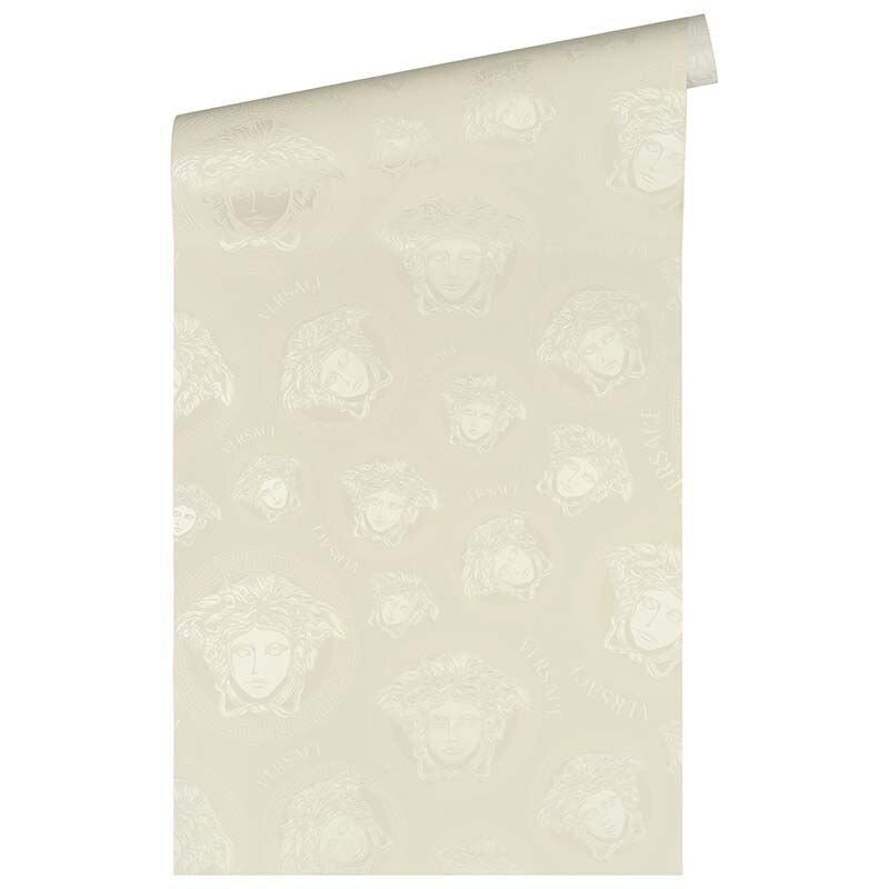 Tapete Beige, Creme VERSACE Satintapete (1040247)