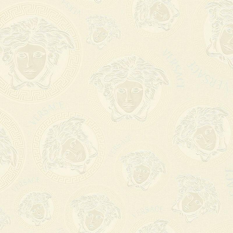 Tapete Beige, Creme VERSACE Satintapete (1040247)