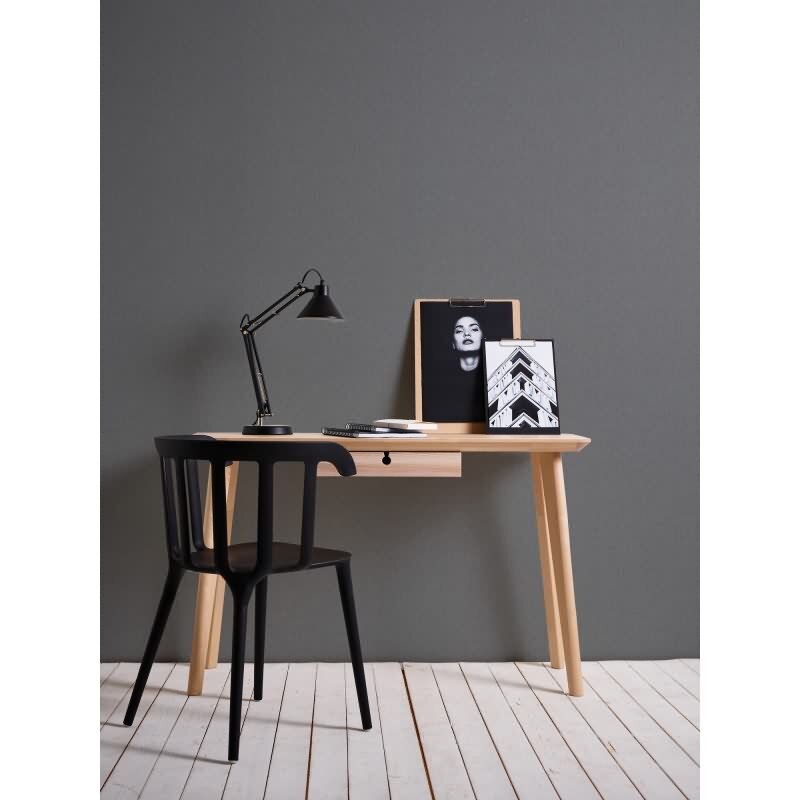 Uni tapete Anthrazit Grau - Strukturierte Vliestapete in Leinenoptik - Modern & edel (KG-172972)