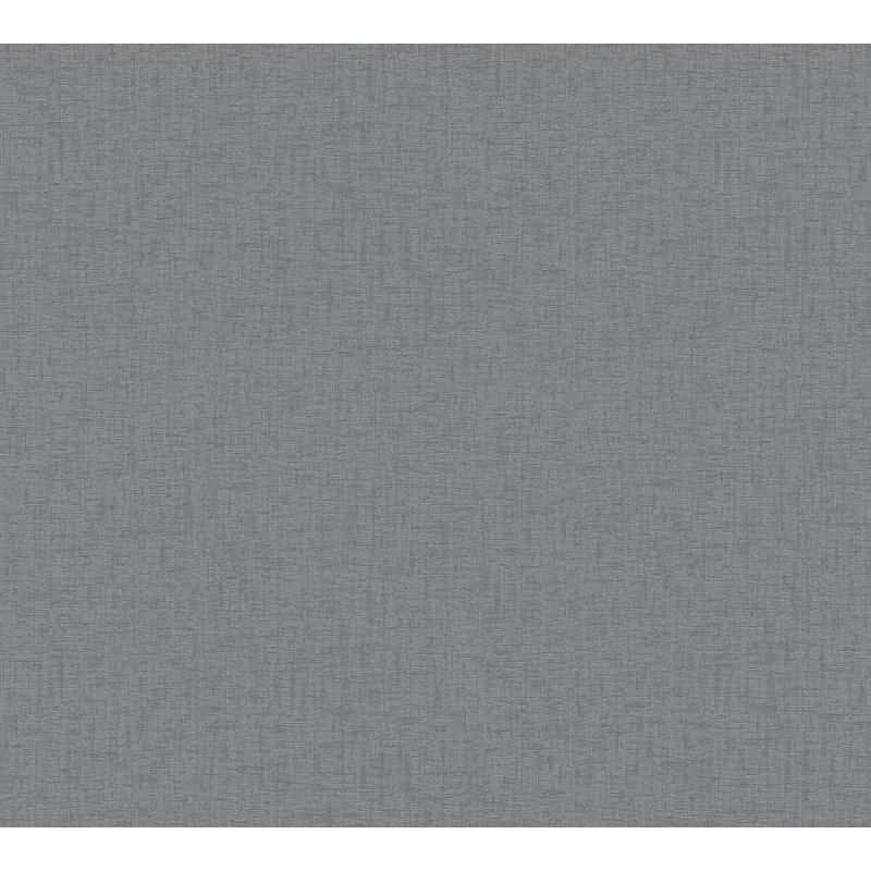 Uni tapete Anthrazit Grau - Strukturierte Vliestapete in Leinenoptik - Modern & edel (KG-172972)