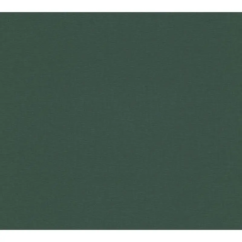 Unitapete Dunkelgrün - Strukturierte Vlies Tapete mit Leinenoptik - Edel & ausdrucksstark (KG-172975)
