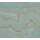 Marmoroptik-Tapete Blau Türkis Gold Metallic - Vliestapete mit Steinstruktur glänzend (KG-172995)