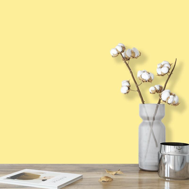 Wandfarbe Gelb Blassgelb Light Orange 1E Wallcover Colors S 0515-G90Y