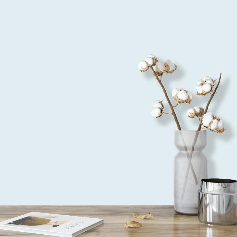 Wandfarbe Hellblau Weißblau Karibik 1A Wallcover Colors S 0804-B50G