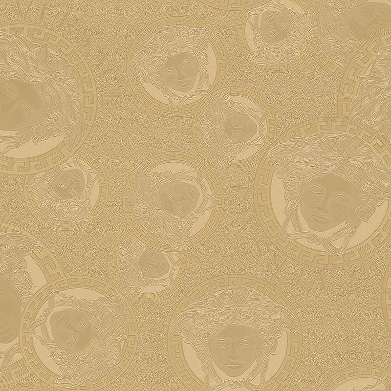 Tapete Gold, Kupfer VERSACE Satintapete (1040230)