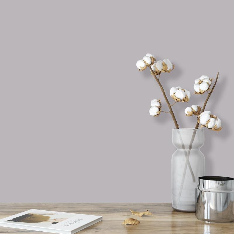 Wandfarbe Hellgrau Flieder Shadow 4B Wallcover Colors S 2500-N