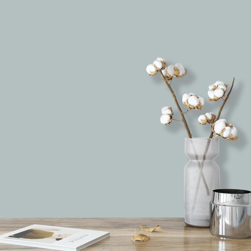 Wandfarbe Hellgrau Graublau Shadow 3B Wallcover Colors S 2502-B