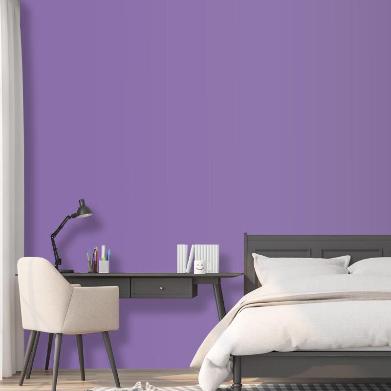 Wandfarbe Lila Violett Benguela 1E Wallcover Colors S 3040-R60B