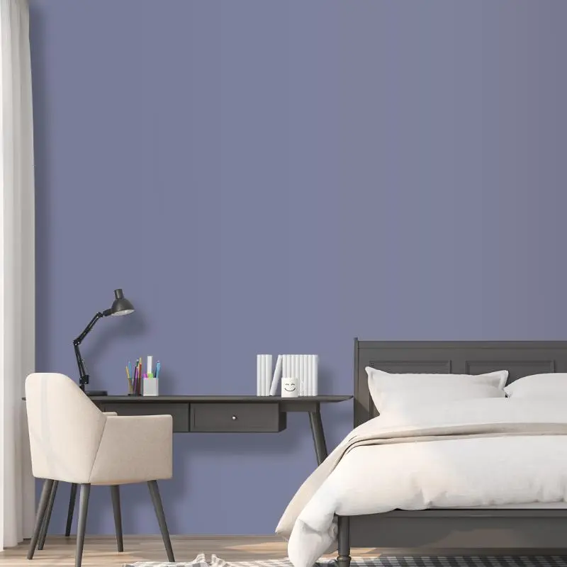 Wandfarbe Stahlblau Blaugrau Atlantik 5D Wallcover Colors S 4020-R70B