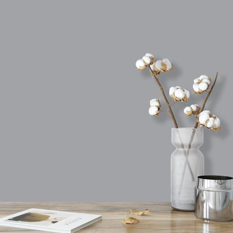 Wandfarbe Hellgrau Blaugrau Moon 5B Wallcover Colors S 4500-N