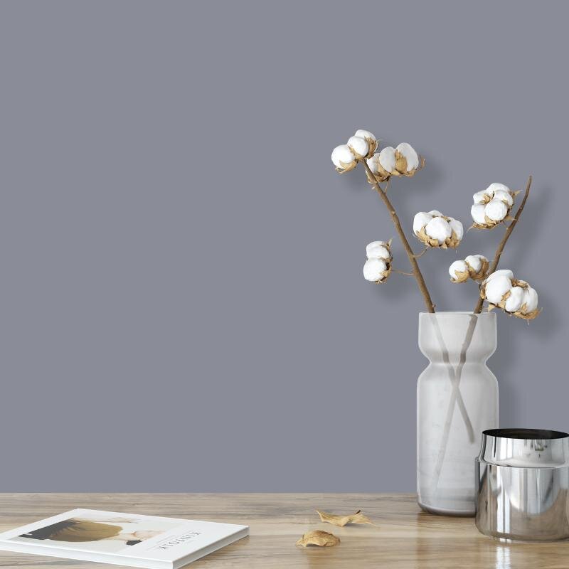 Wandfarbe Taubenblau Blaugrau Atlantik 5C Wallcover Colors S 4502-B