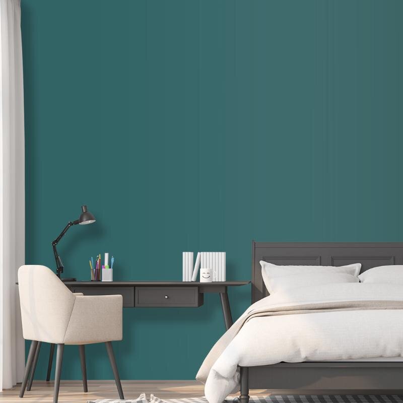 Wandfarbe Teal Petrol Blaugrün Margarita 5E Wallcover Colors S 6020-B30G