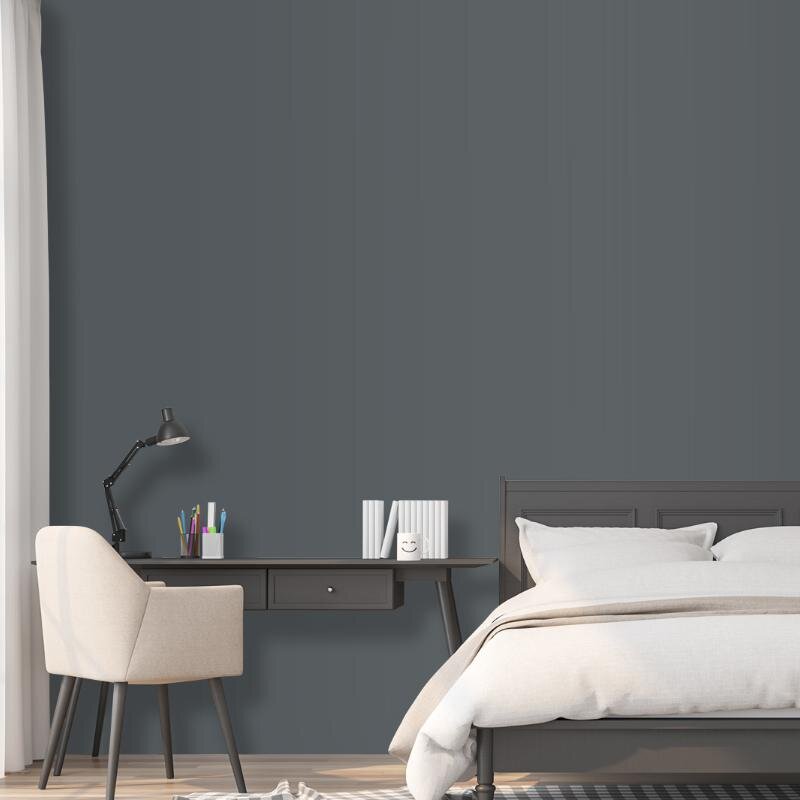 Wandfarbe Grau Schiefergrau Moon 6D Wallcover Colors S 7005-R80B