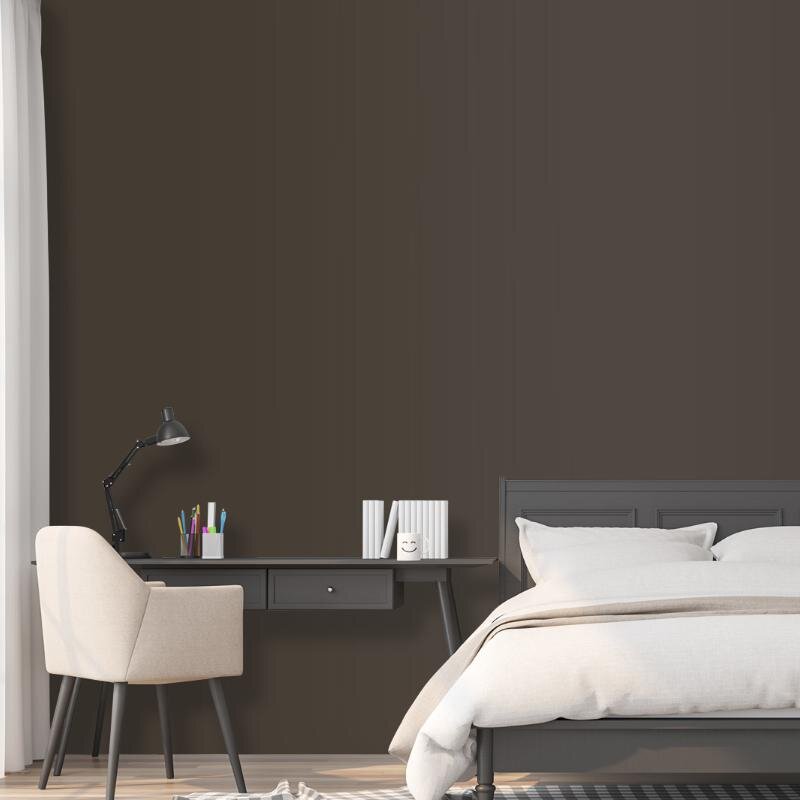 Wandfarbe Dunkelbraun Shadow 6F Wallcover Colors S 8005-Y20R