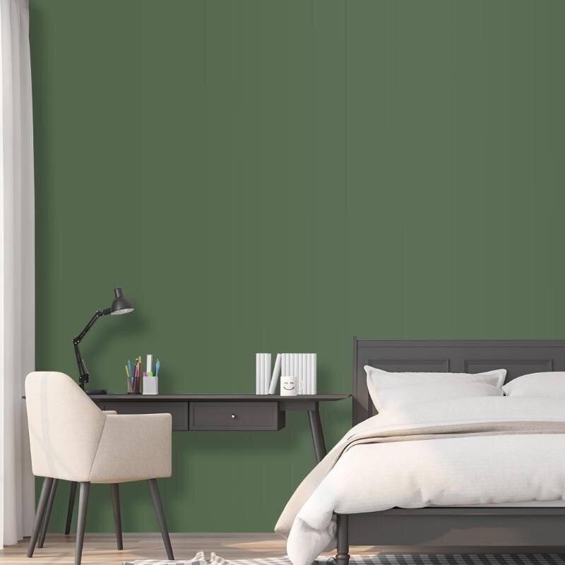 Wandfarbe Grün-Grau Kale Green Dublin 5E Wallcover Colors S 5030-G30Y 1 Liter