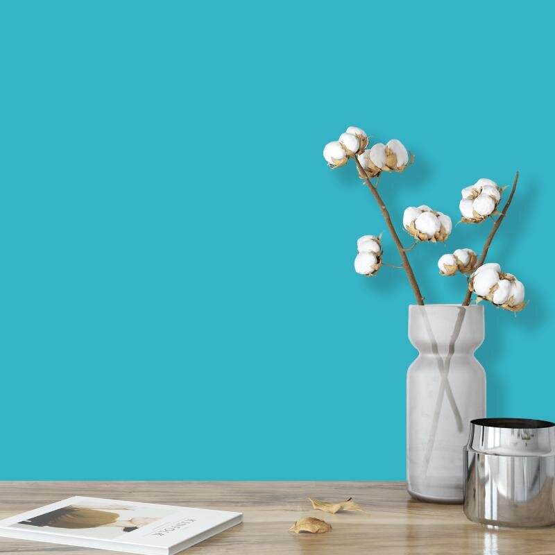 Wandfarbe Türkis-Blau Aqua Trinidad 1E Wallcover Colors S 2040-B20G 2,5 Liter