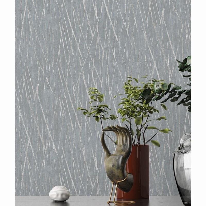 Tapete Grau, Silber livingwalls Vliestapete (1040167)