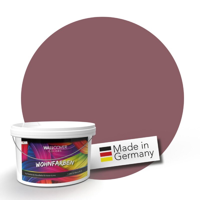 Wandfarbe Mauve Malve Violett Piccadilly 5E Wallcover Colors S 5020-R10B 5 Liter