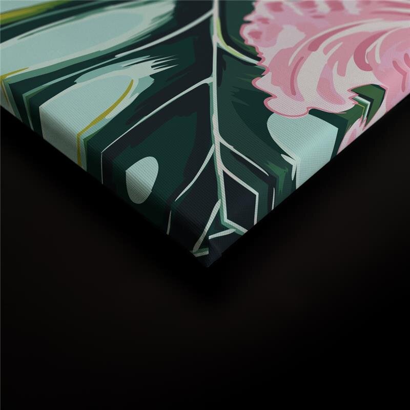 A.S. Création Leinwandbild FlamingoArt1 Größe 90cm x 60cm