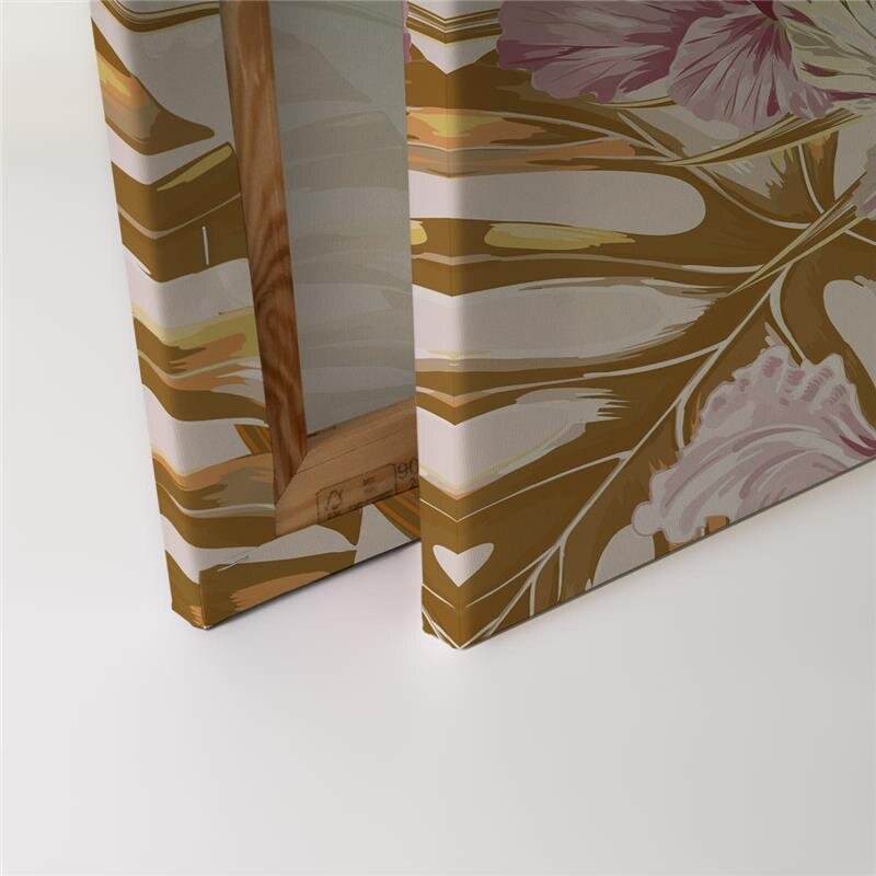 A.S. Création Leinwandbild FlamingoArt2 Größe 90cm x 60cm