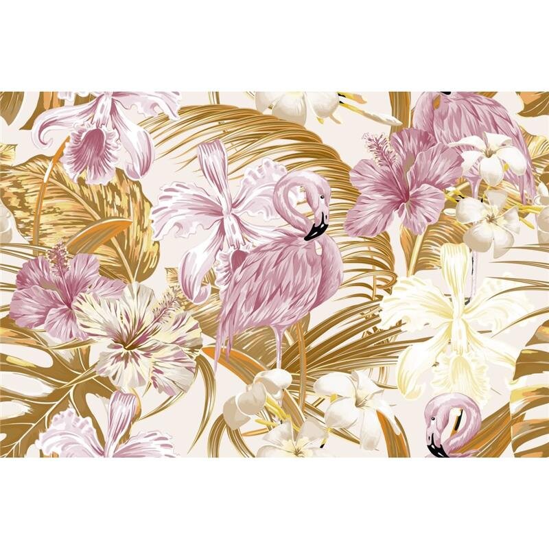 A.S. Création Leinwandbild FlamingoArt2 Größe 90cm x 60cm