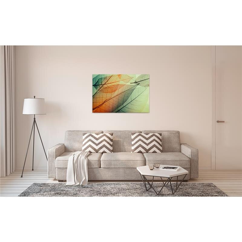 A.S. Création Leinwandbild LimpidLeaf2 Größe 90cm x 60cm
