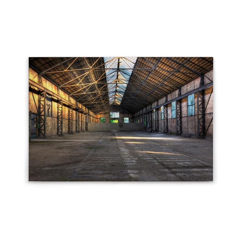 A.S. Création Leinwandbild OldHall Größe 90cm x 60cm