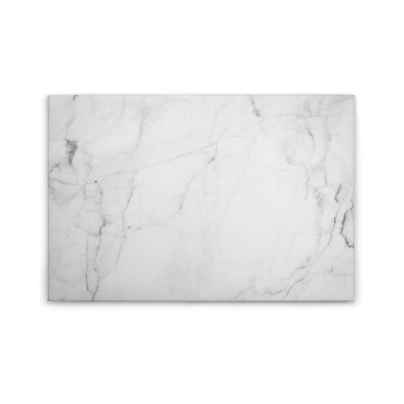 A.S. Création Leinwandbild WhiteMarble2 Größe 90cm x 60cm