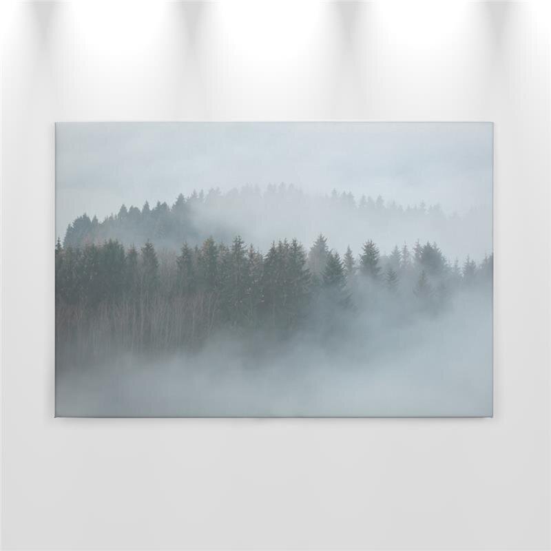 A.S. Création Leinwandbild MistyForest Größe 90cm x 60cm