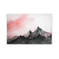 A.S. Cr&eacute;ation Leinwandbild MountainPaint2...