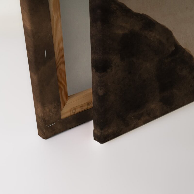 A.S. Création Leinwandbild MistyRocks2 Größe 90cm x 60cm