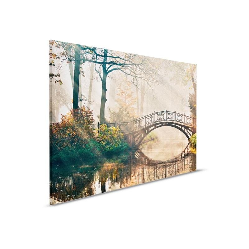 A.S. Création Leinwandbild ParkBridge1 Größe 90cm x 60cm