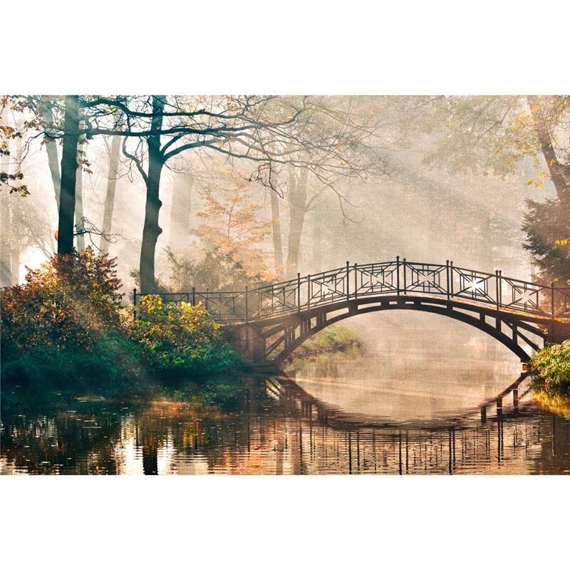 A.S. Création Leinwandbild ParkBridge1 Größe 90cm x 60cm