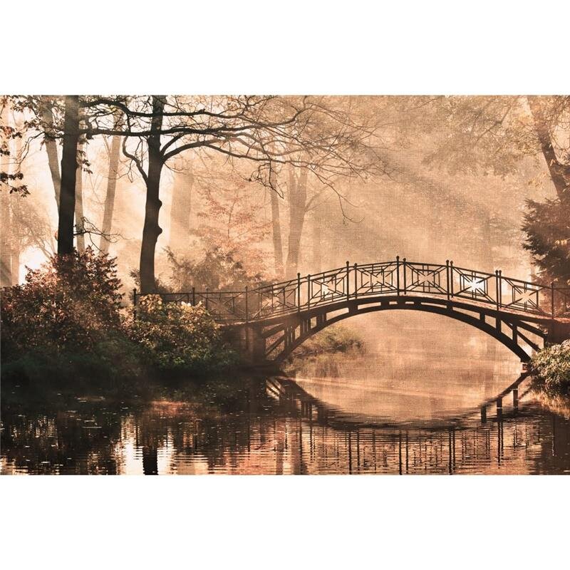 A.S. Création Leinwandbild ParkBridge2 Größe 90cm x 60cm