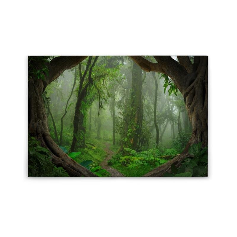 A.S. Création Leinwandbild TropicalForest Größe 90cm x 60cm