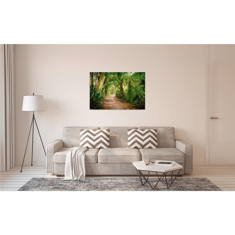 A.S. Création Leinwandbild PalmWalk Größe 90cm x 60cm