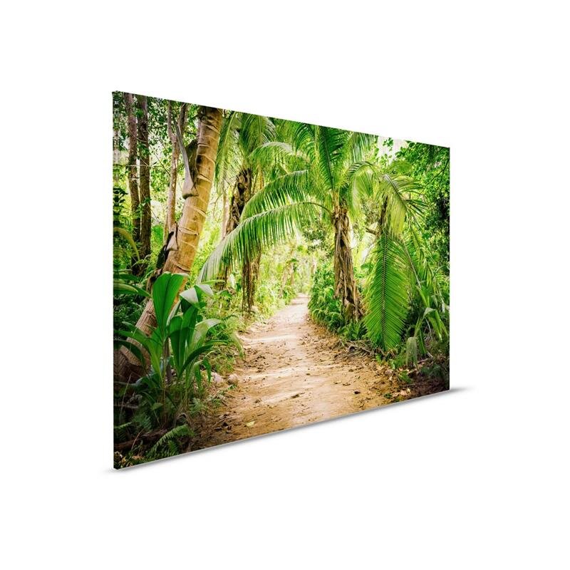 A.S. Création Leinwandbild PalmWalk Größe 90cm x 60cm