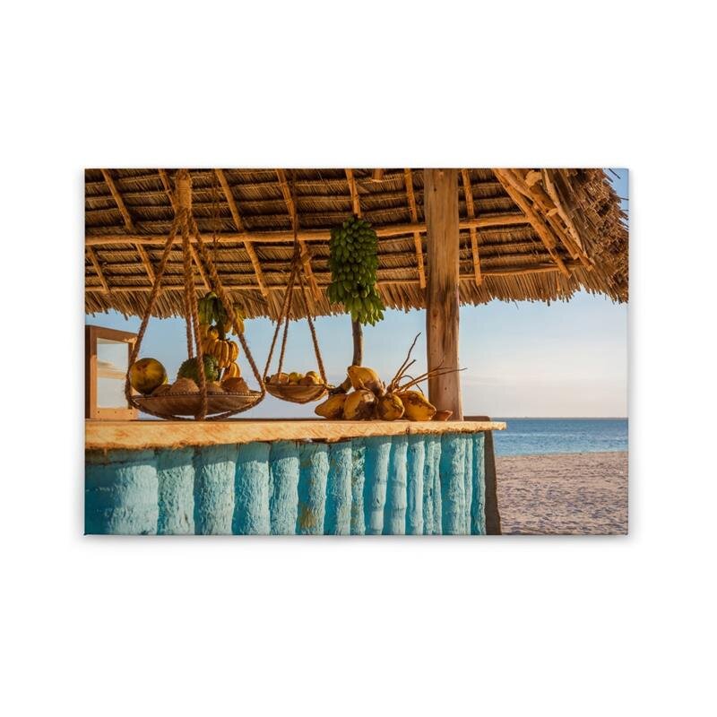 A.S. Création Leinwandbild BeachBar Größe 90cm x 60cm