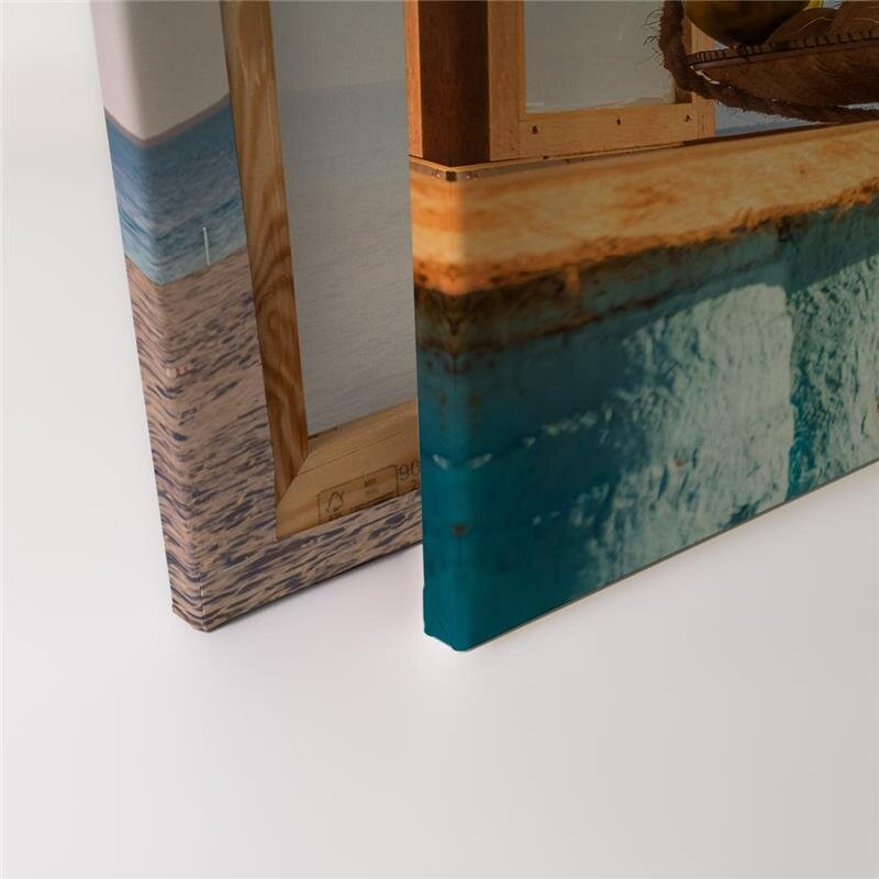 A.S. Création Leinwandbild BeachBar Größe 90cm x 60cm