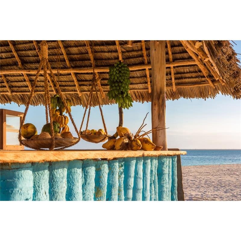 A.S. Création Leinwandbild BeachBar Größe 90cm x 60cm