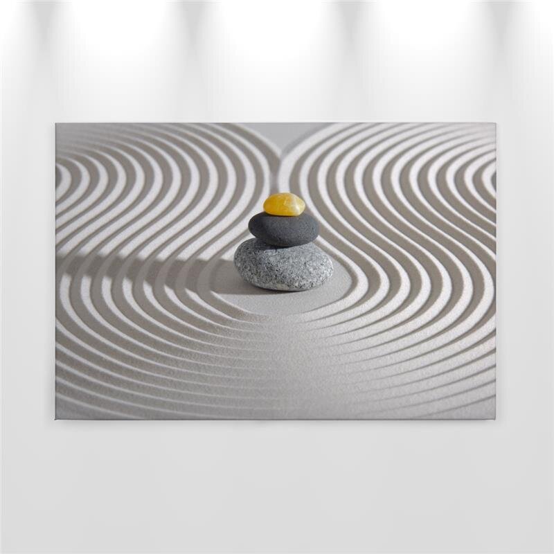 A.S. Création Leinwandbild HotStoneSpa Größe 90cm x 60cm