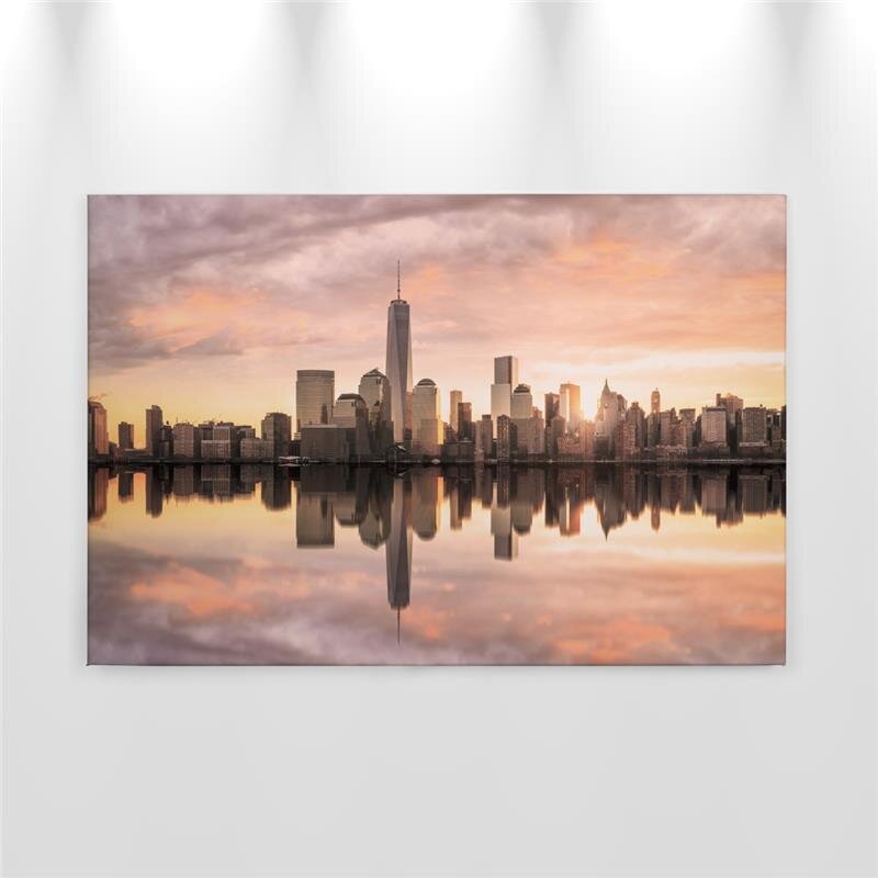 A.S. Création Leinwandbild SkylineNY2 Größe 90cm x 60cm