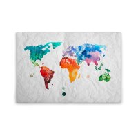 A.S. Cr&eacute;ation Leinwandbild ColourfulWorld2...