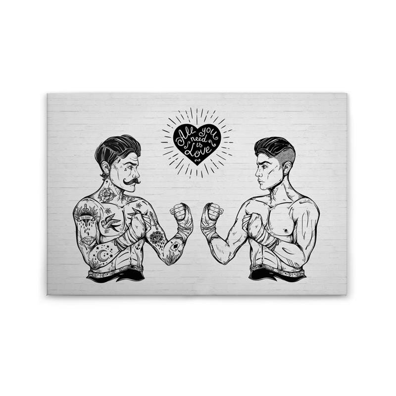 A.S. Création Leinwandbild iconic1 Größe 90cm x 60cm